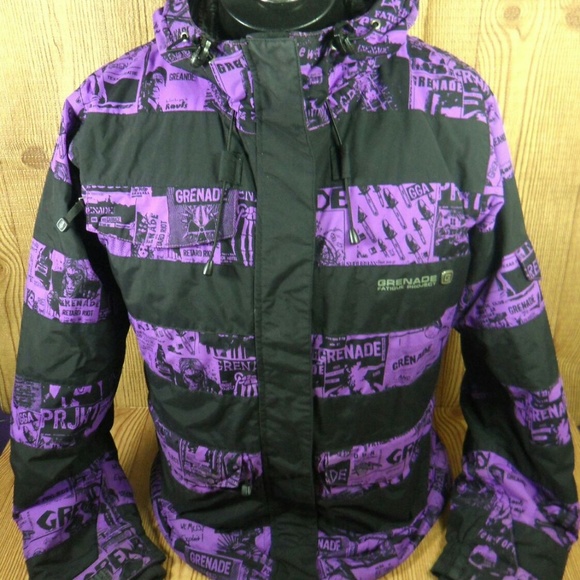 grenade manic snowboard jacket